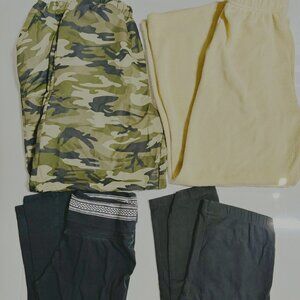 Girls Size 10/12 Jeans and cloth pants, Brands include Exarus,Levi, Cat and Jack